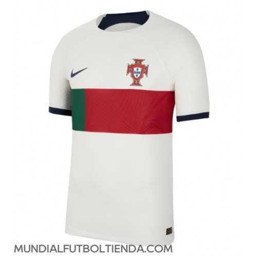 Camiseta Portugal Segunda Equipación Replica Mundial 2022 mangas cortas